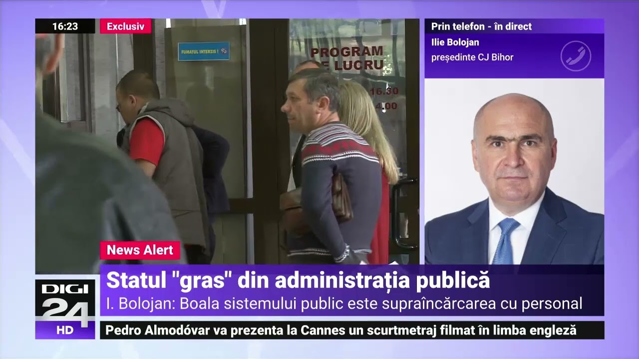 Ilie Bolojan: „Am concediat la început de mandat 50% din colegi pentru că nu aveau de lucru”