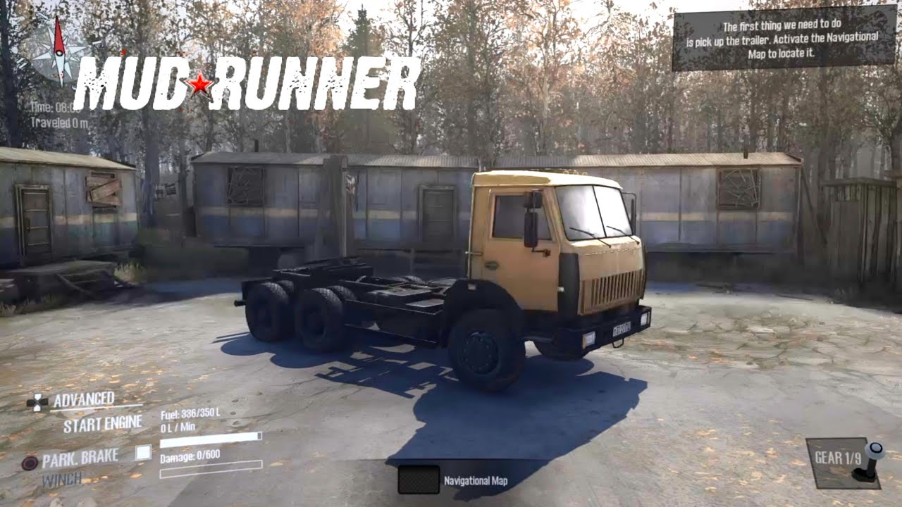 MudRunner - Challenge 1 - The Rig | PS4
