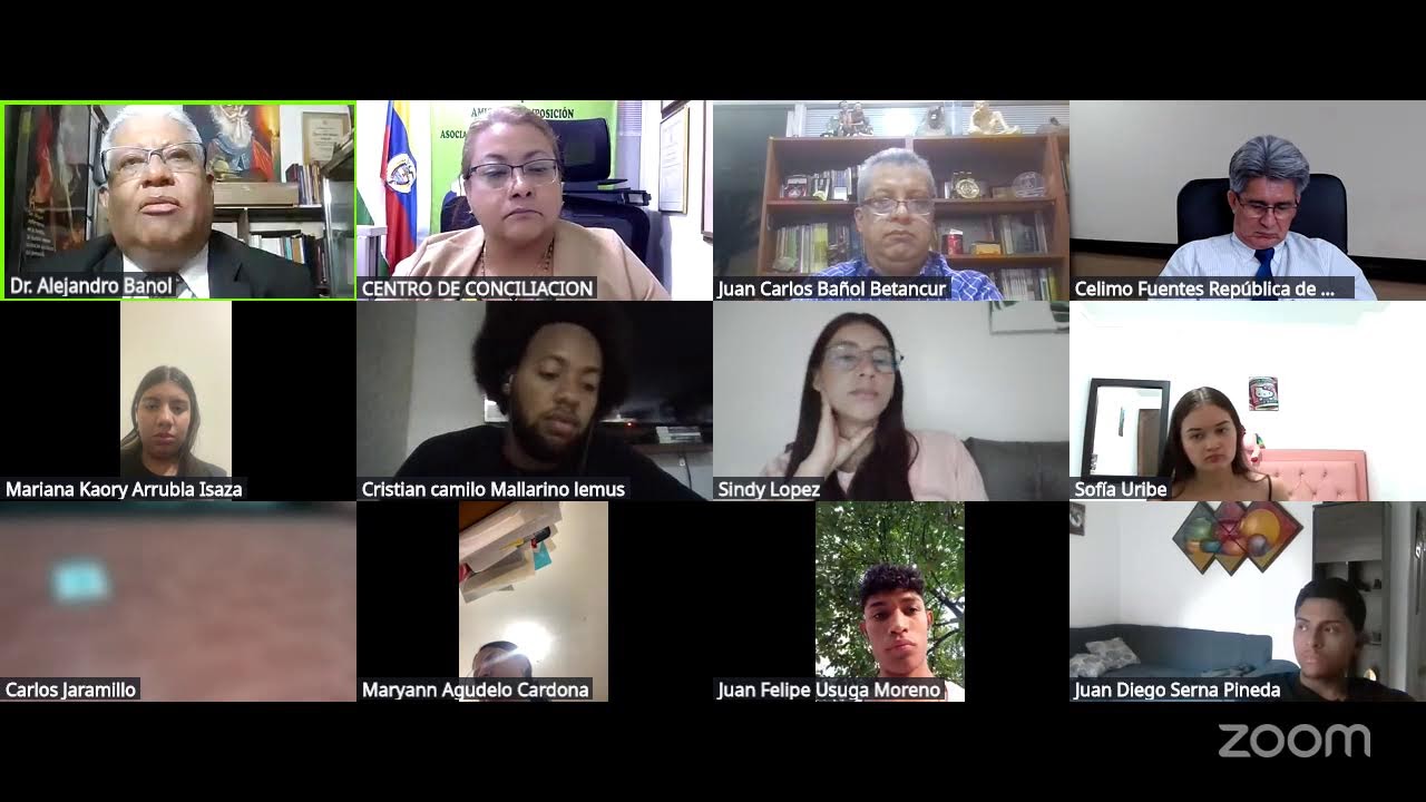 Reunión Zoom SEMINARIO VIRTUAL PLURALISMO JURÍDICO.