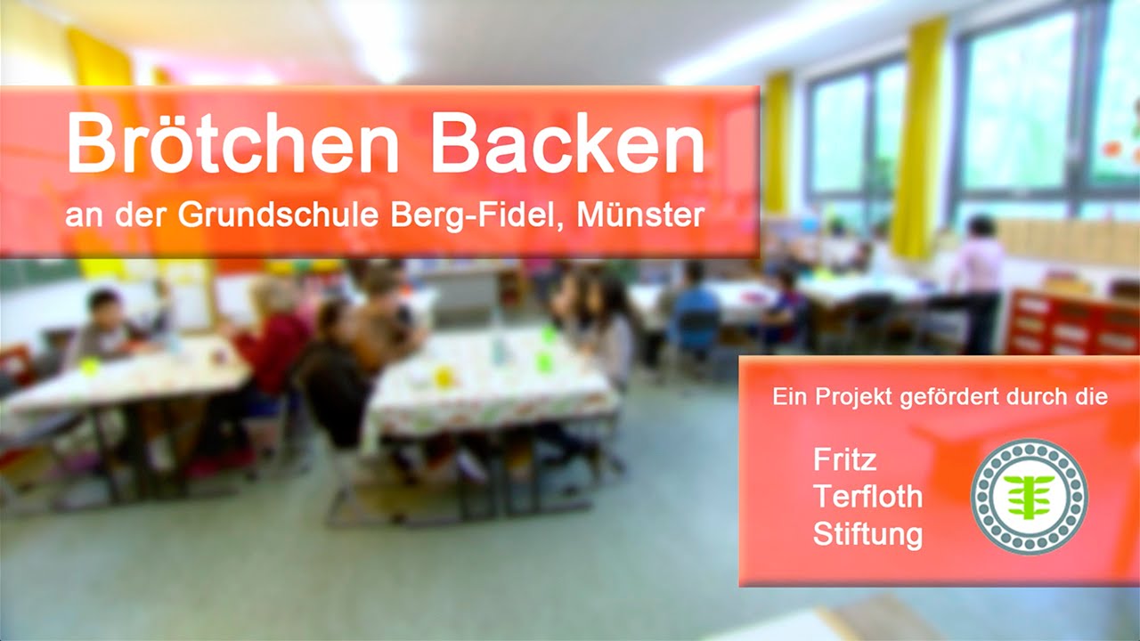 Brötchen Backen an der Grundschule Berg-Fidel in Münster