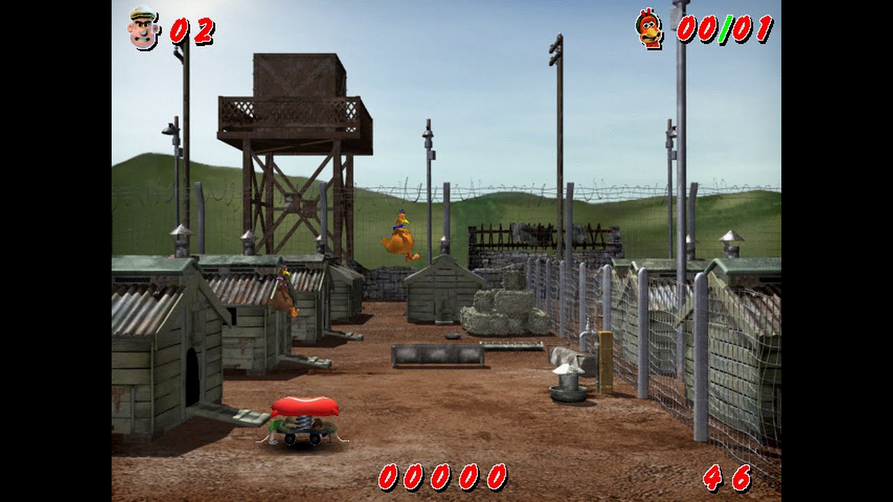 Chicken Run: Fun Pack (Absolute Studios, Blitz Games) (2000), Windows, Gameplay