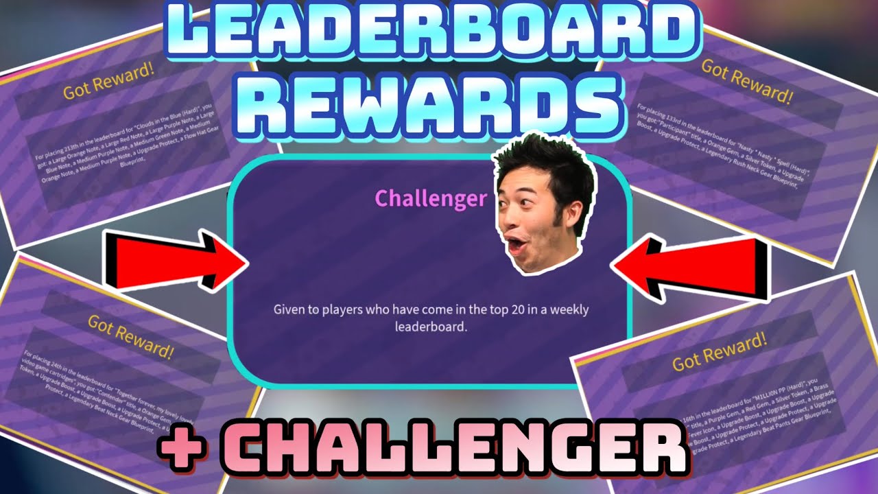 LEADERBOARD REWARDS + CHALLENGER TITLE (TOP 16) - Roblox Robeats
