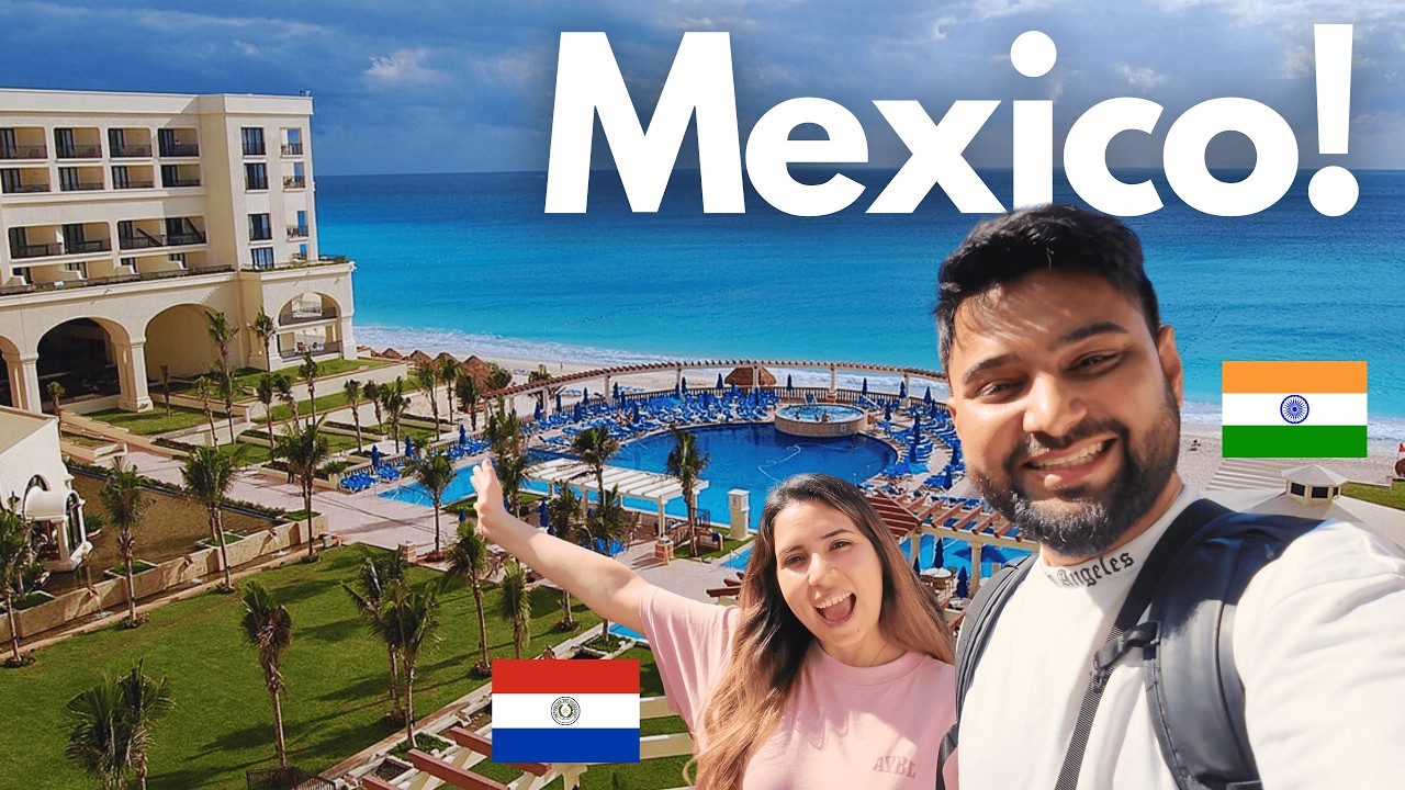 Наша первая ночь в Мексике! 🇲🇽😍 После 12 часов полета ✈️ Индийская пара из Южной Америки ❤️