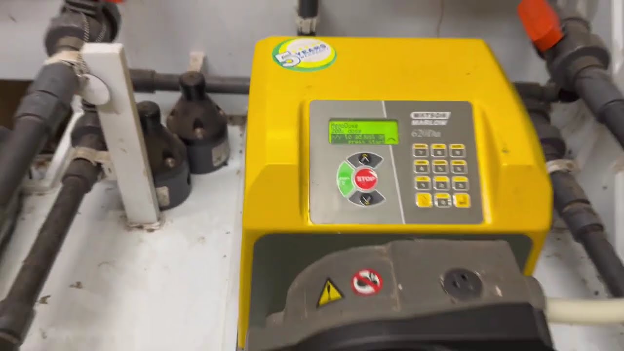Calibration of AB BFP polymer batching pumps