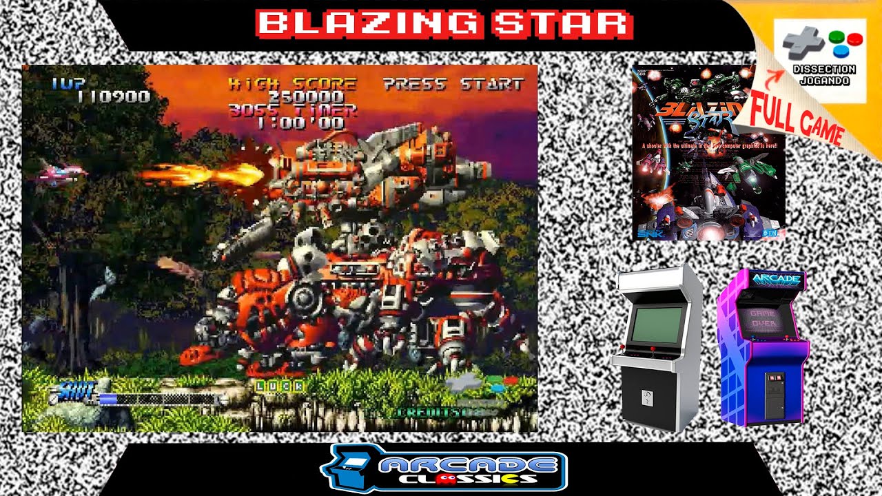 Blazing Star - Arcade [Longplay]