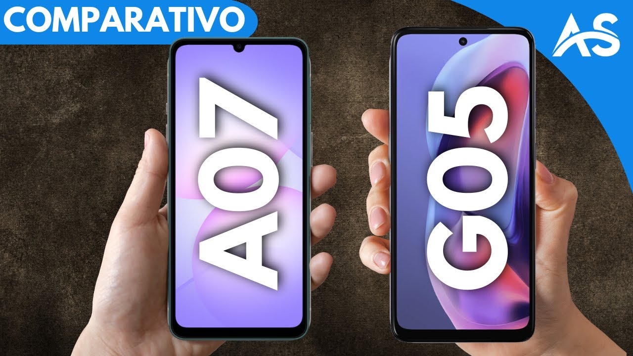 Samsung A07 4G vs Moto G05 4G - Comparativo