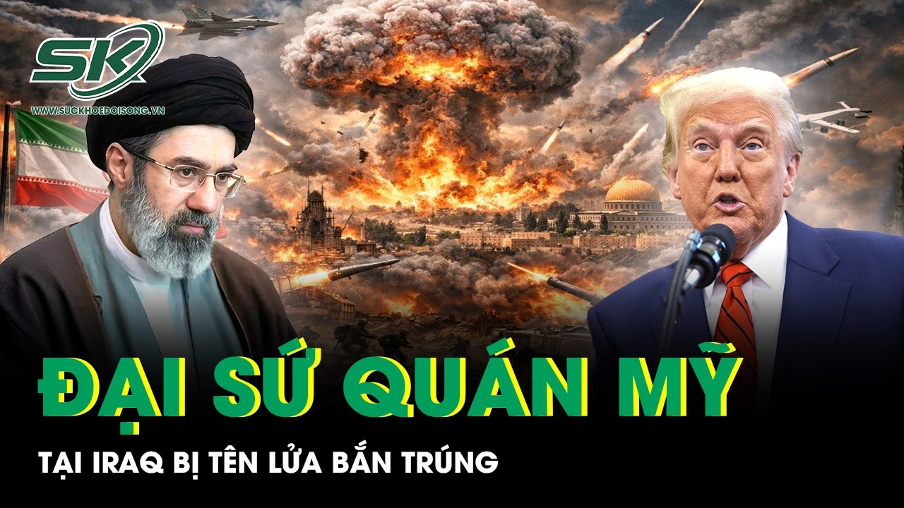 Tên lửa bay rợp trời ở Vùng Vịnh, Đại sứ quán Mỹ tại Iraq trúng rocket