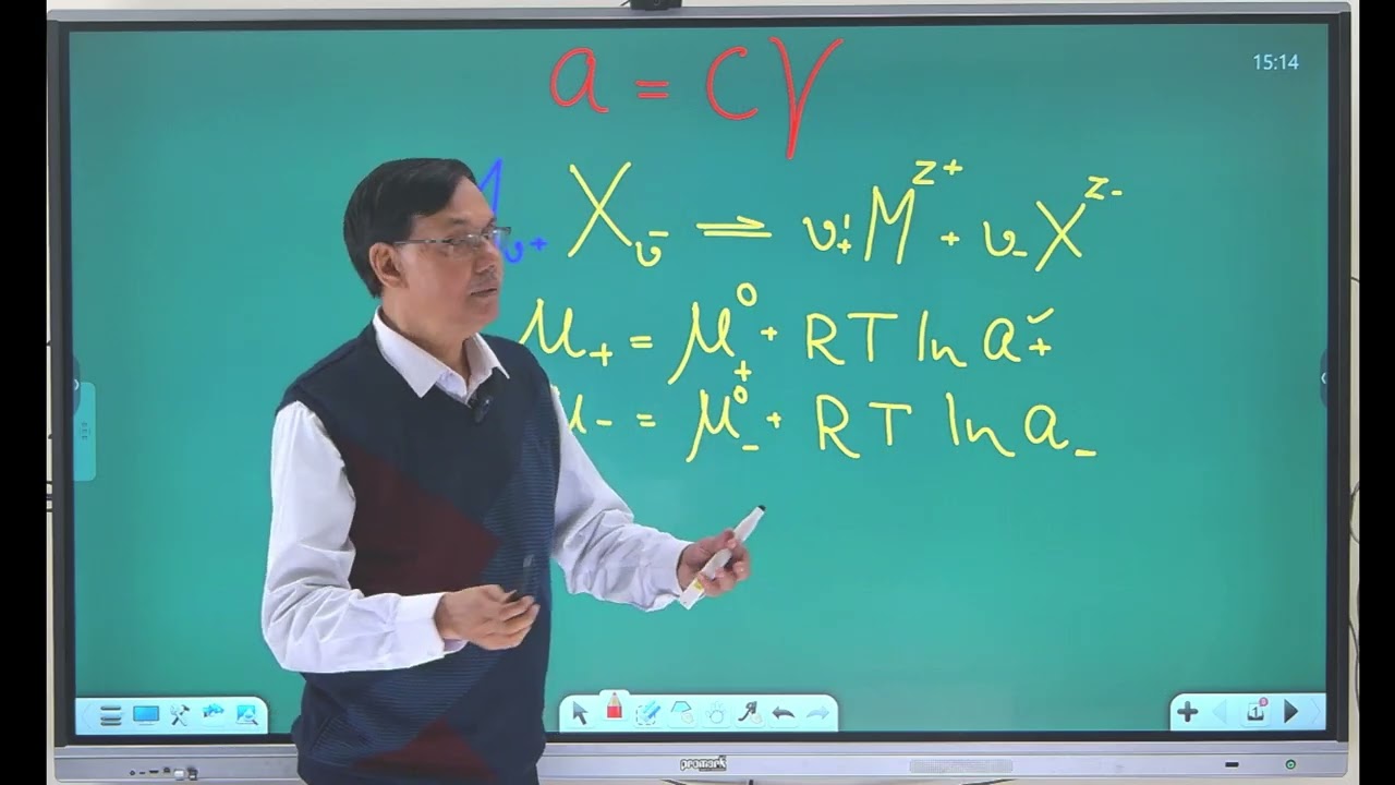 Determination of Activity and Activity Cofficient by Prof. Kallol K. Ghosh, M.Sc. Chemistry, 1st Sem