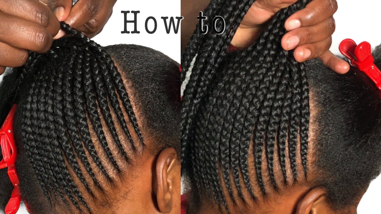How to perfect gripping and parting lines feeding in braids for beginners @JANEILHAIRCOLLECTION