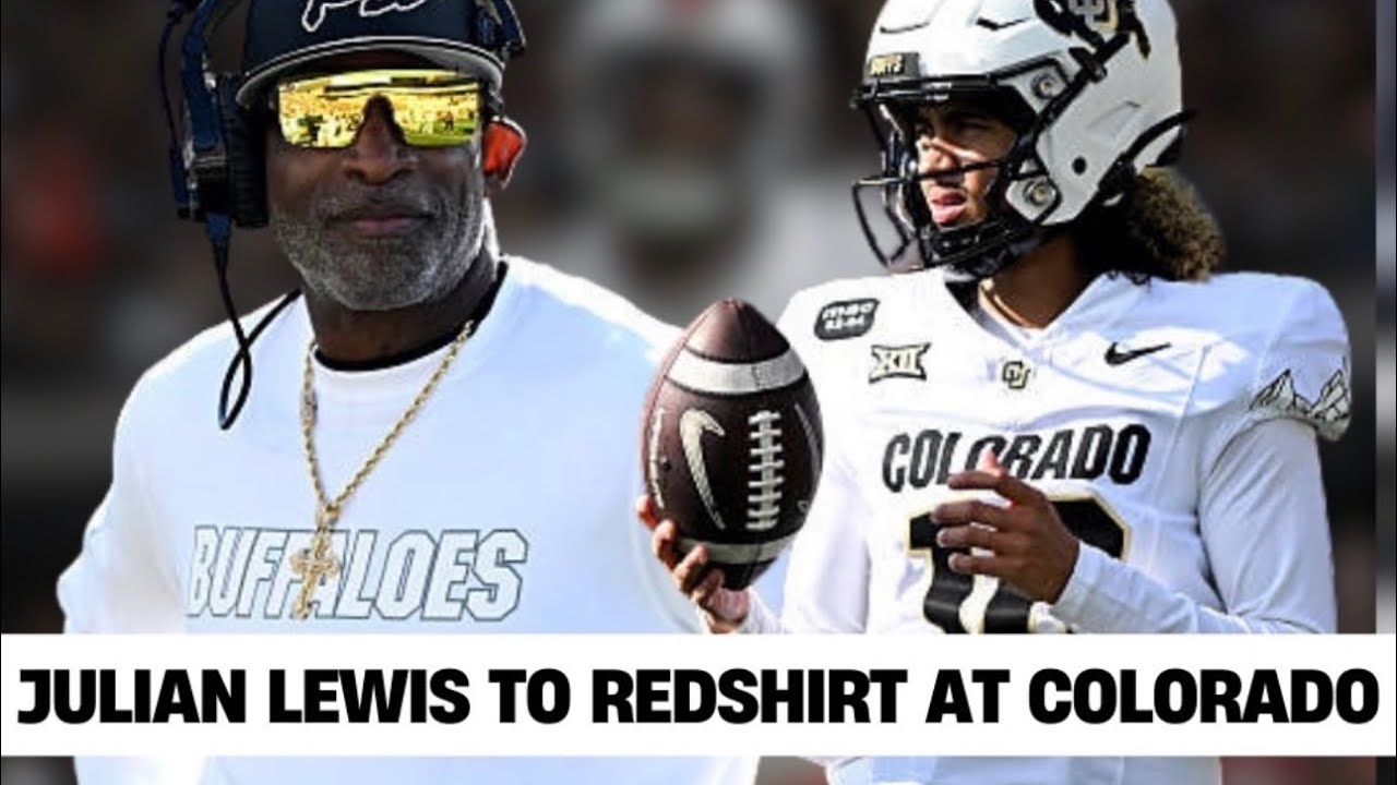 BREAKING NEWS - Julian &ldquo;JUJU&rdquo; Lewis To Redshirt - Salter Back To QB1