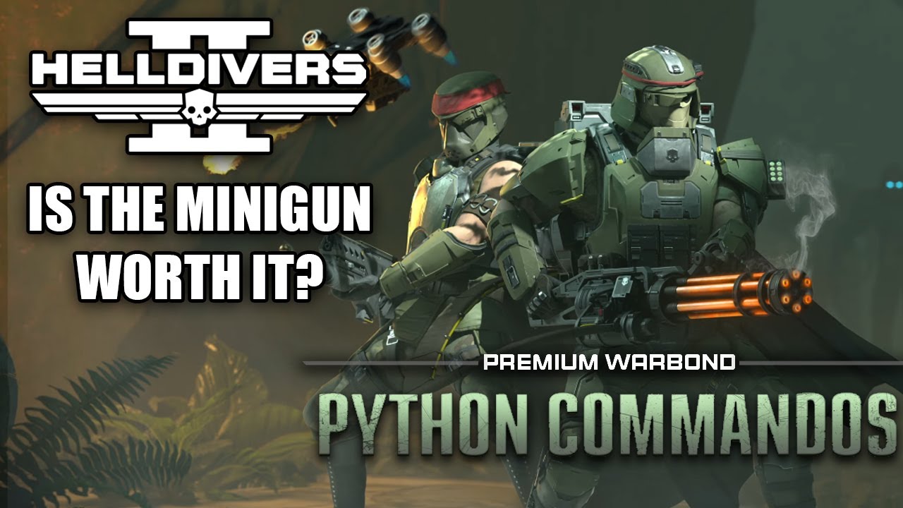 Хороши ли коммандосы Python? Обзор Helldivers 2 Warbond