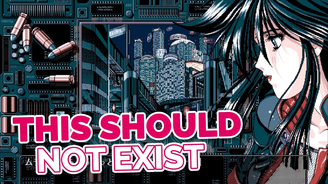 The internet's most famous cyberpunk image is not what you think | Virgin Angel (PC-98)