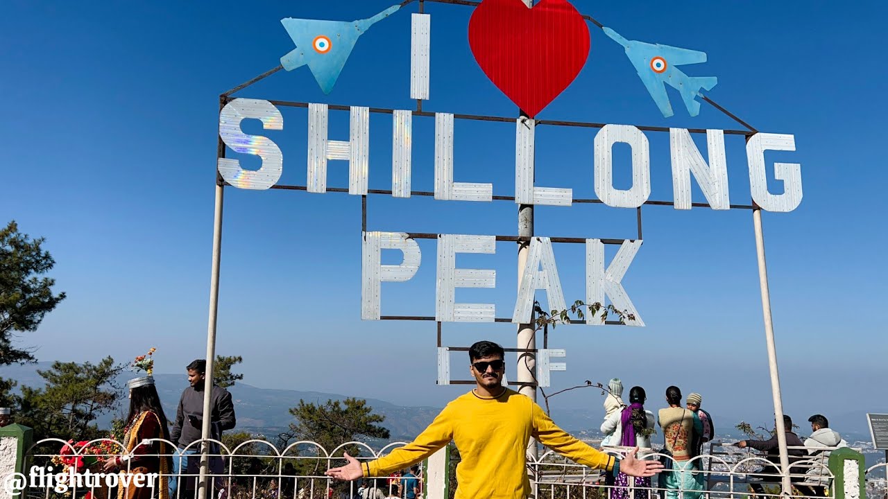 Shillong Peak: The Breathtaking Viewpoint of Meghalaya! 🌄✨#vlog
