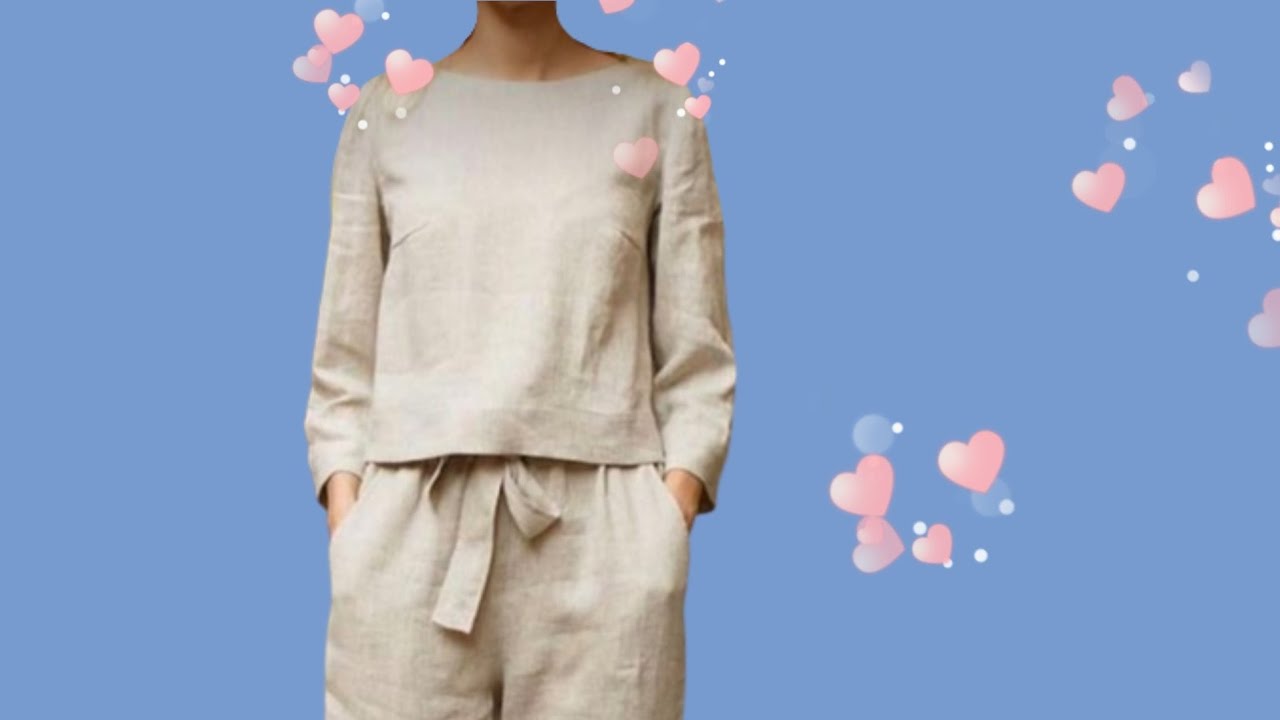 편하고 예쁜 블라우스 만들기/ Make a comfortable and pretty blouse