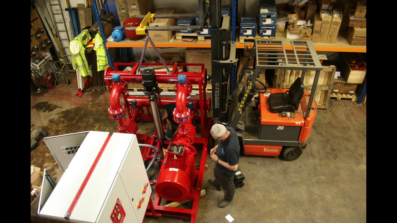Wet Riser Set - Fire Pumps Assembly Video - Action Pumps