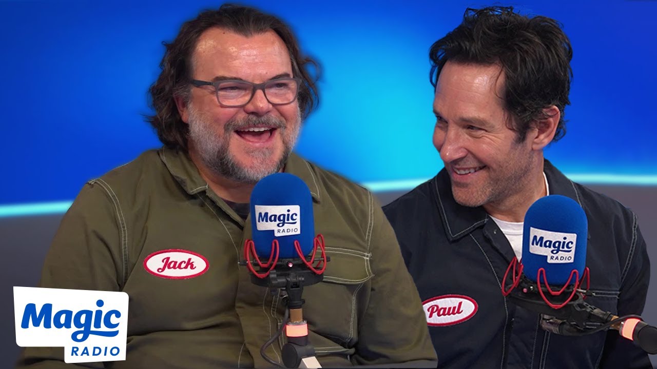 “We Were Crying Laughing” 🐍😂 Paul Rudd & Jack Black | Anaconda