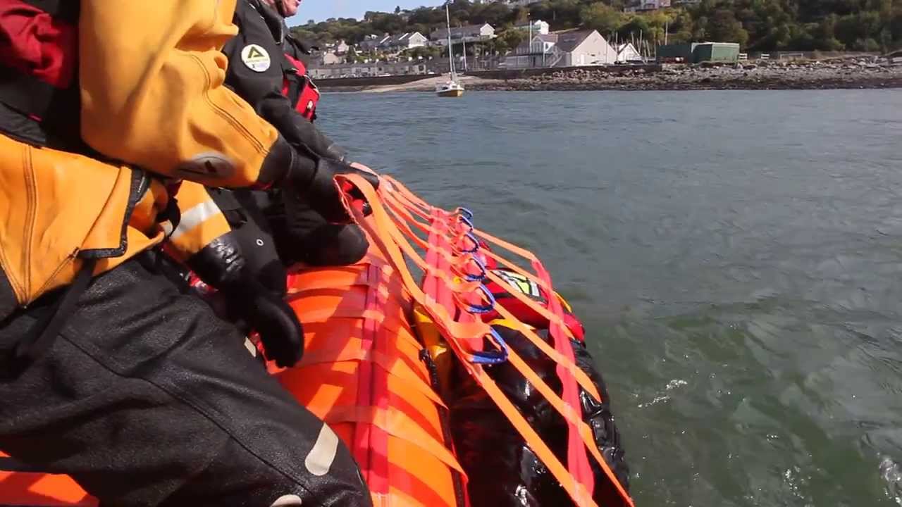 Fibrelight Recovery Cradle - Recovering a Casualty
