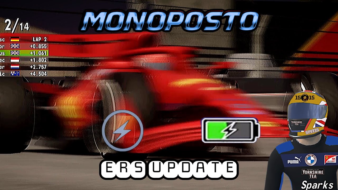 Monoposto 2022 ERS UPDATE!