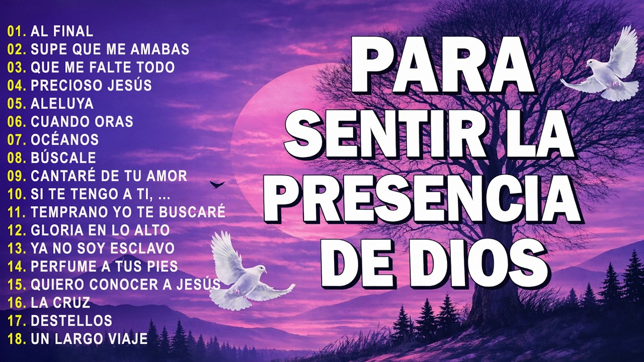 1️⃣CREO EN TI - HERMOSO NOMBRE - A TI ME RINDO 🌟ALABANZAS PARA EXPULSAR TODO MAL DE TU VIDA