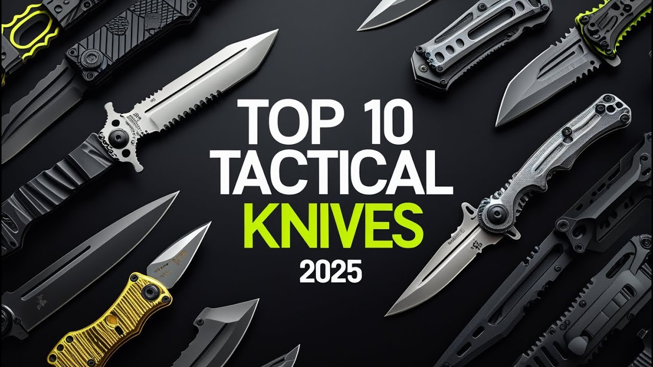 10 Best Tactical Knives for EDC in 2025 - BUYER GUIDE!