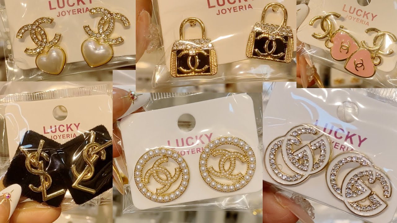 Llegaron Aretes de marca súper hermosos en ORO LAMINADO ✨MEGA TIENDA MAYORISTA 