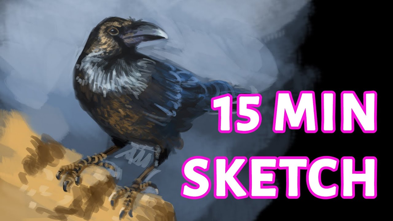 Sketch an animal in 15 minutes