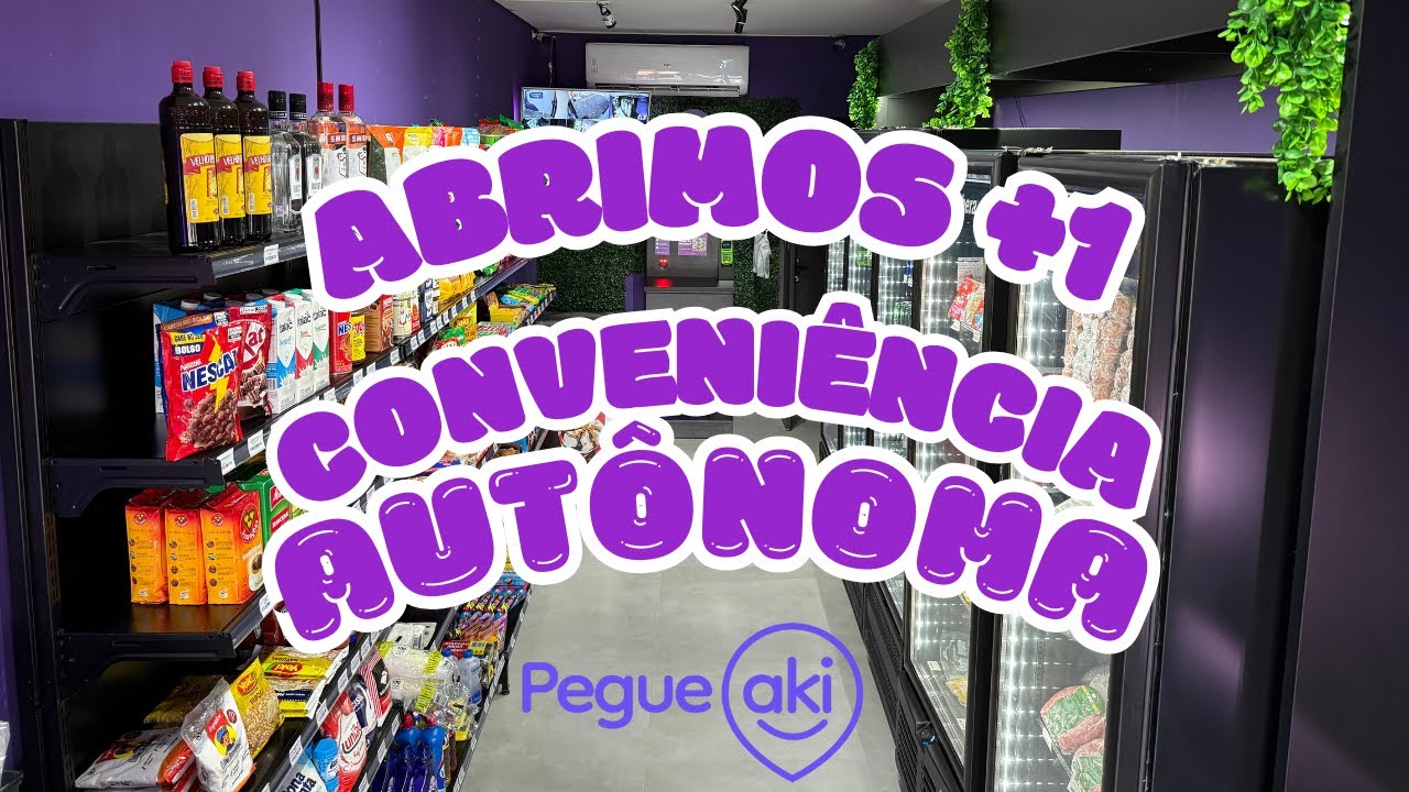 Veja essa CONVENIÊNCIA SEM FUNCIONÁRIOS - Totalmente autônoma | Pegue Aki