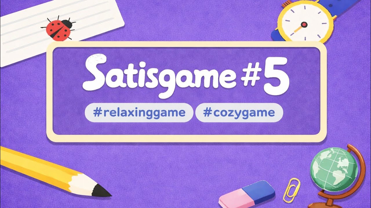 Satisgame #5 🧩💆‍♀️#relaxinggame #cozygame #gameplay