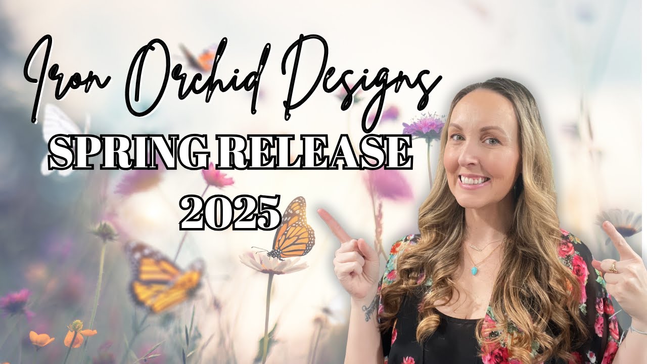 IOD Spring Release 2025 - Spring wood diys - Spring Thrift Flips