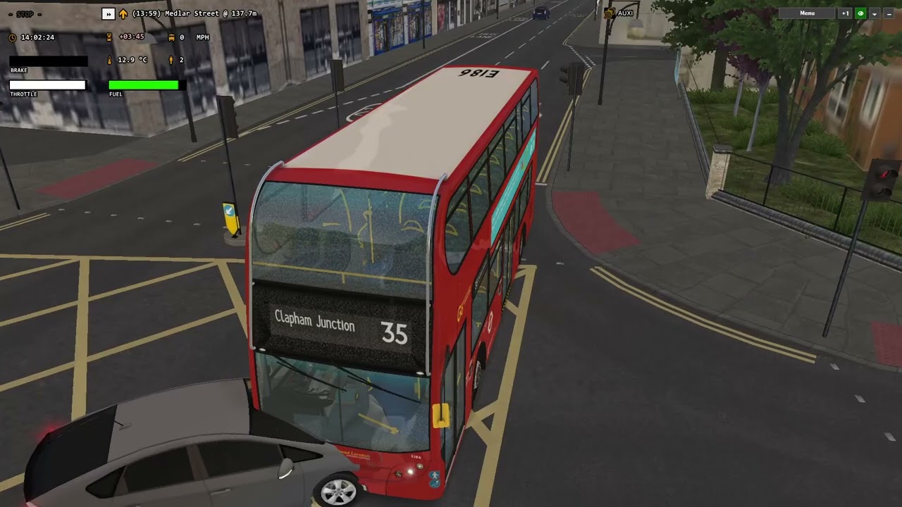 OMSI 2: Route 35 - Elephant & Castle/Gaunt Street to Brixton, Lambeth Town Hall, Map - Add-On London
