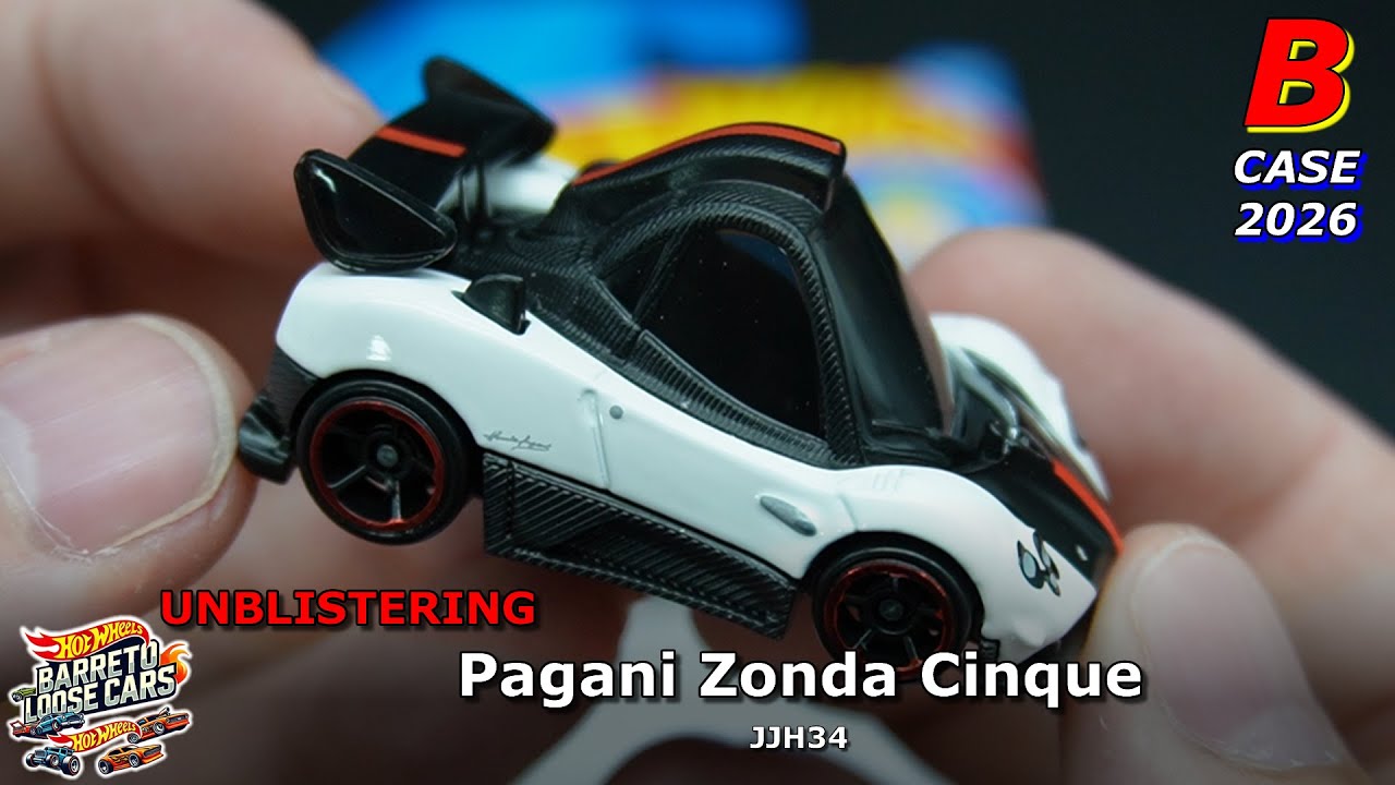 Pagani Zonda Cinque (JJH34) | Main Line 2026 - 026/250 | Hot Wheels | 1/64 | Loose