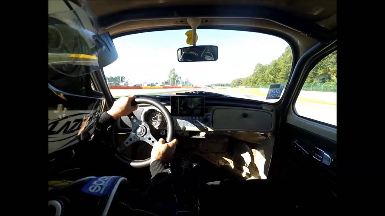 VW Bug with Type 4 turbo engine at Spa Francorchamps