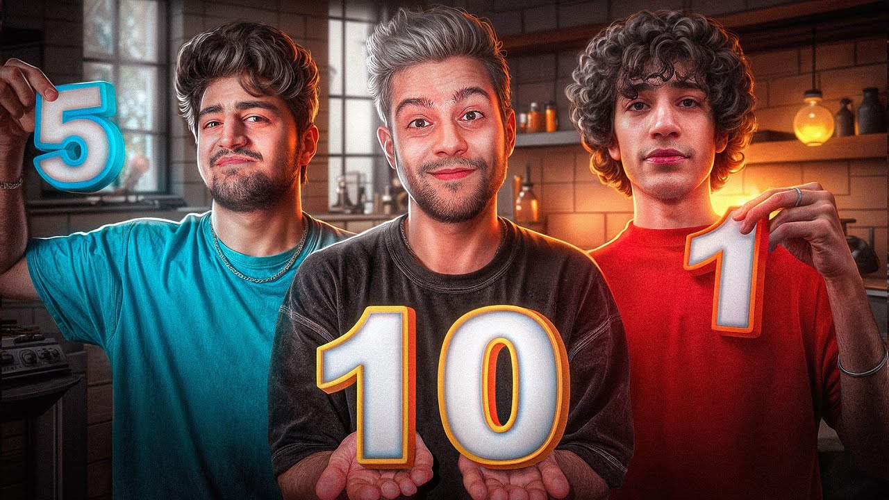 آشپزی با ۱ دلار ۵ دلار ۱۰ دلار🍽️
