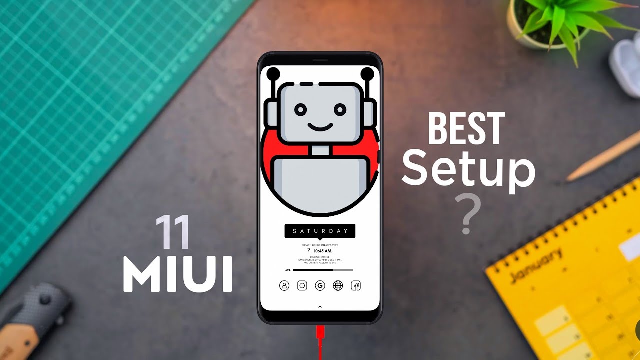 Change HomeScreen UI MIUI 11 | (NO ROOT) Most Awaited Setup MIUI 11 | 🔥