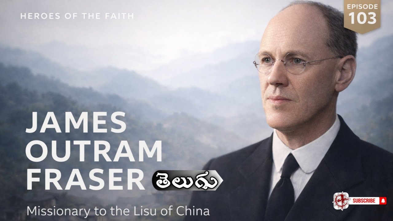 James Outram Fraser | EP 103 | Heroes Of The Faith | Telugu Missionary Story | Lakkoju Sandeep