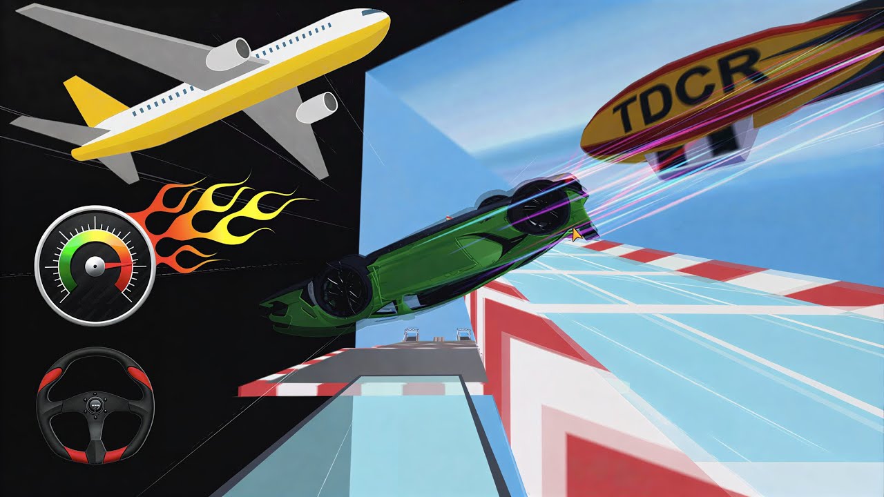 World's Largest Mega Ramp Race!