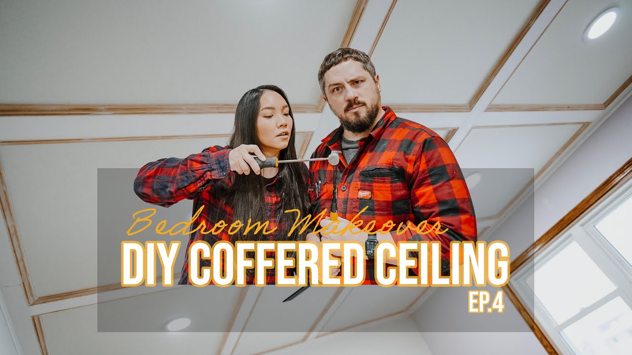 Episode 4 - DIY Faux Coffered Ceiling with Cove Molding