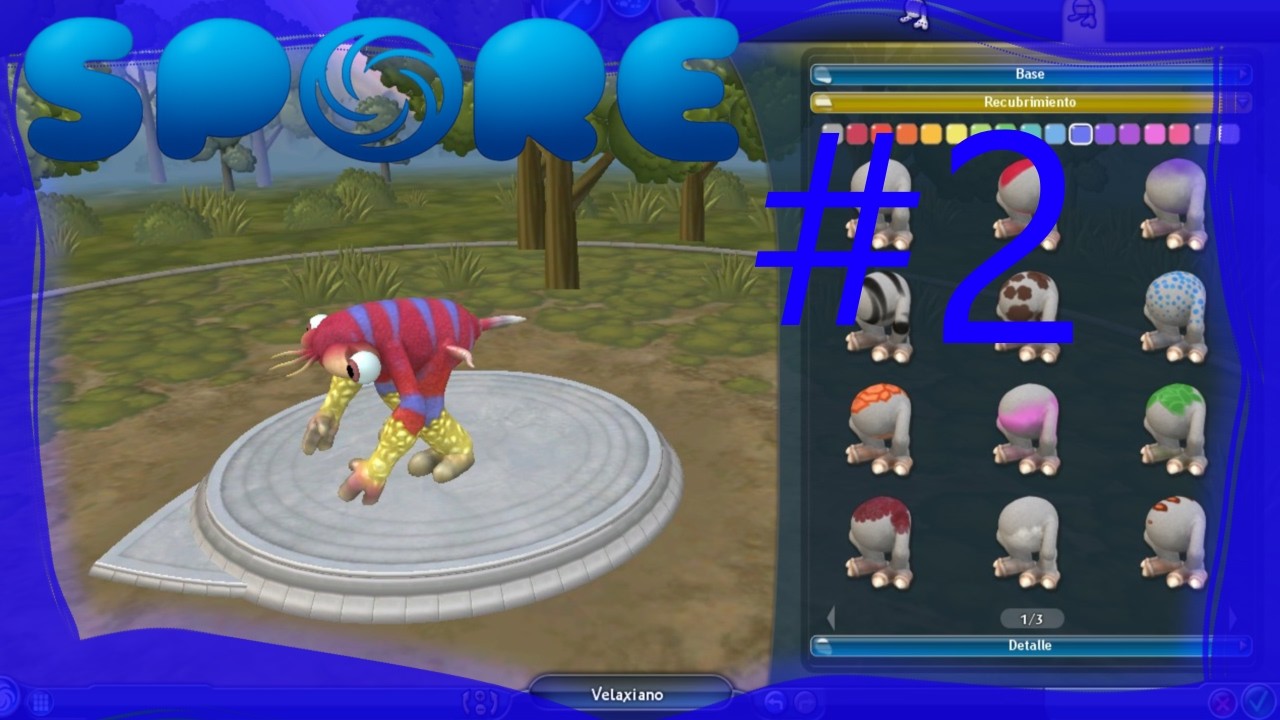SPORE CAPITULO 2 ETAPA DE CRIATURA PARTE 1 - VELAXIANOS