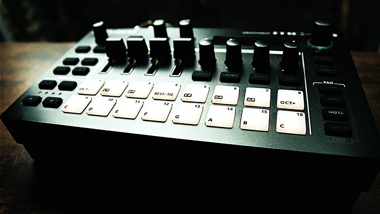 Roland MC101 -  Ambient Music  -