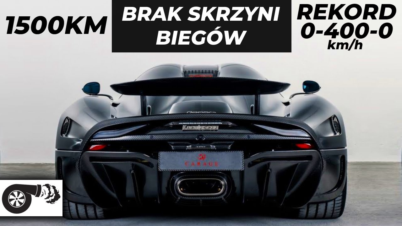 Koenigsegg Regera - szwed zn&oacute;w zmienia świat! Po co skrzynia bieg&oacute;w skoro bez niej jest szybciej?! 😮