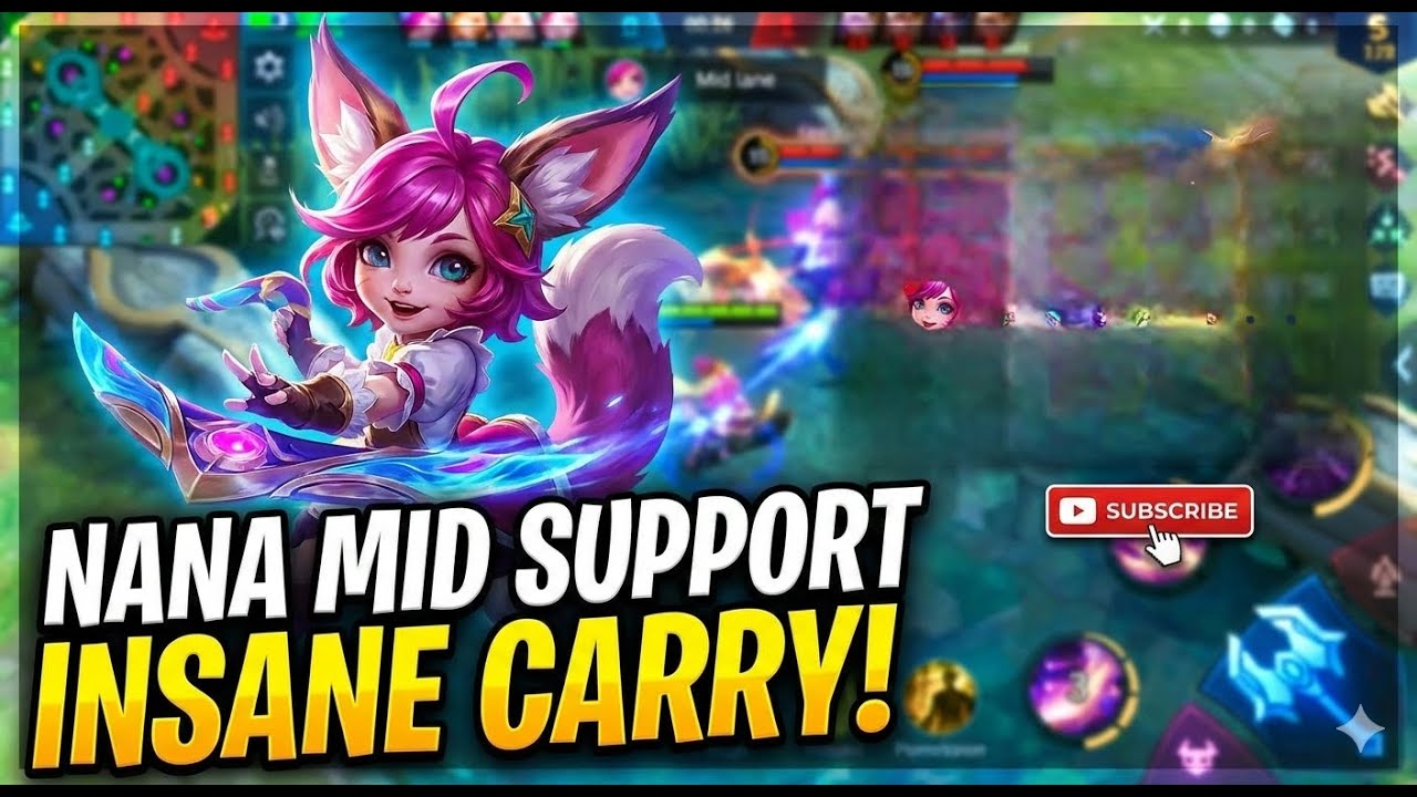 [MLBB] Nana Mid Lane 😈 Super Super Gameplay | Control Mage | Solo Ranked Match