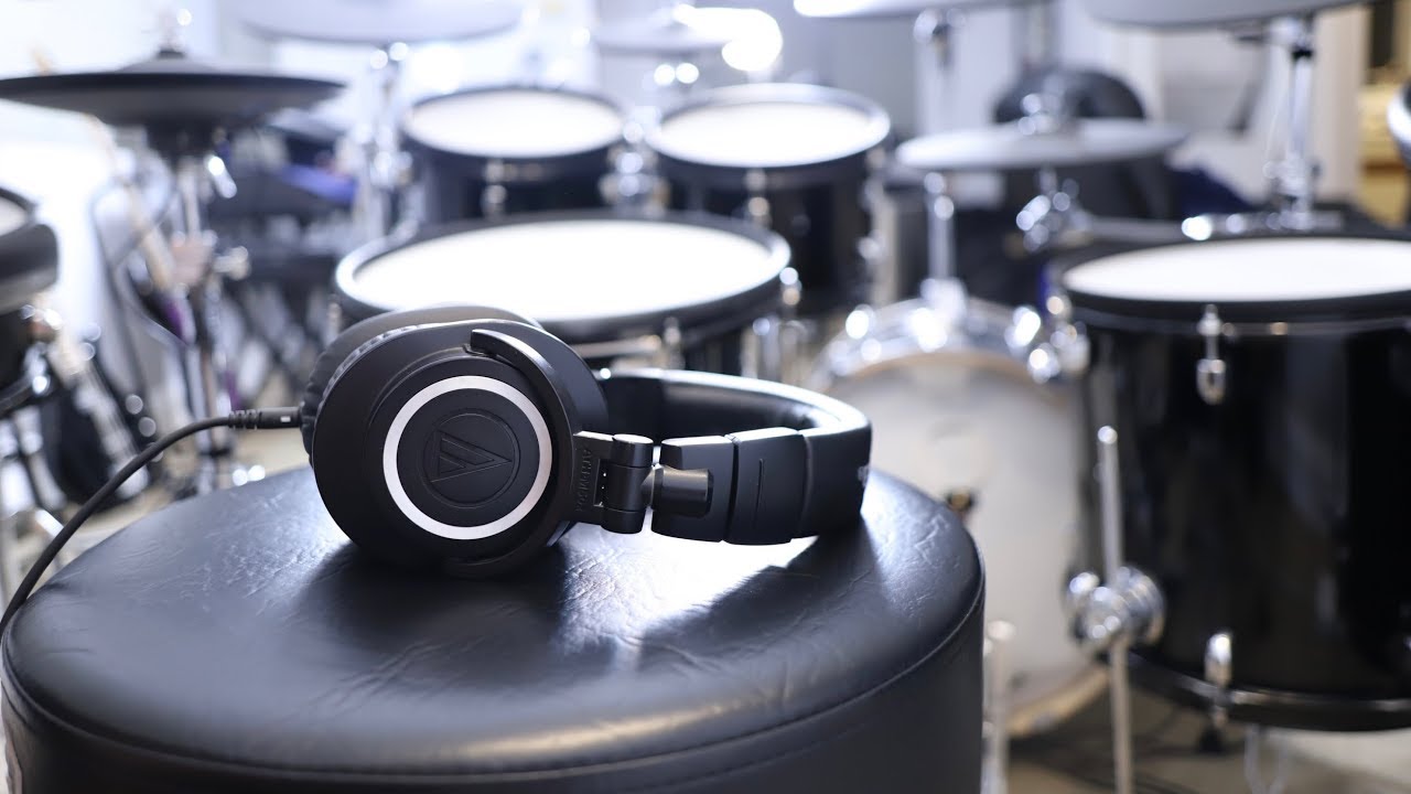 But Are They Good For E-Drums?  Audio Technica M-50X