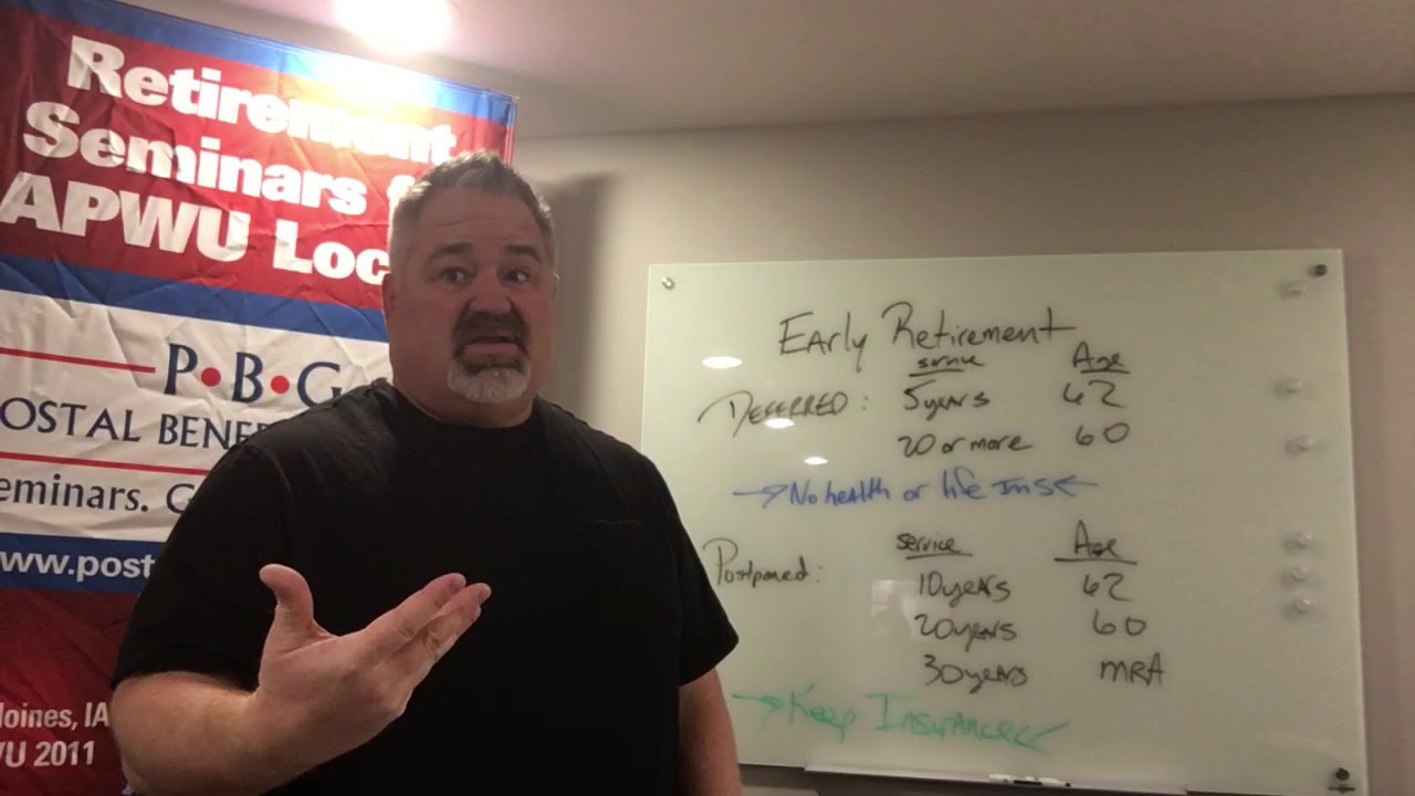 Postal Early Retirement!!  Everybody wants to know this!