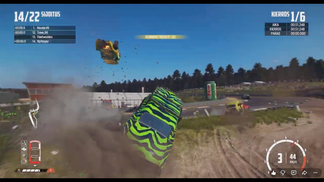 WRECKFEST BEST CRASH COMPILATION 2