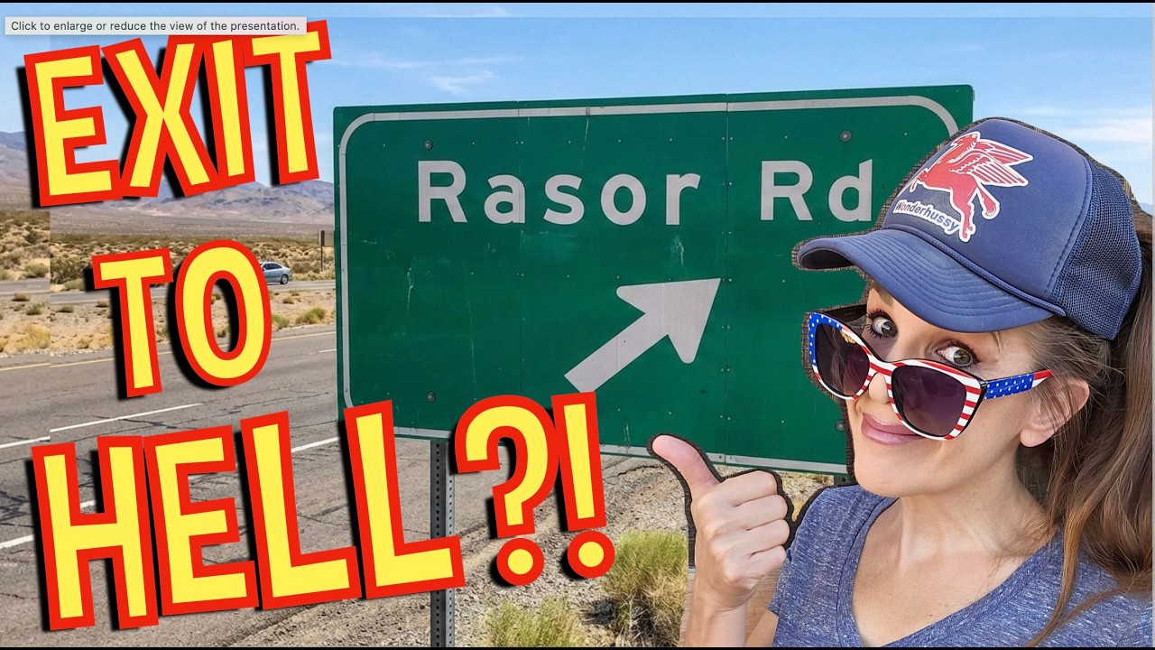 Exploring Interstate 15, Rasor Rd Exit: the Cronese Cat and the Worst Gas Station in California?