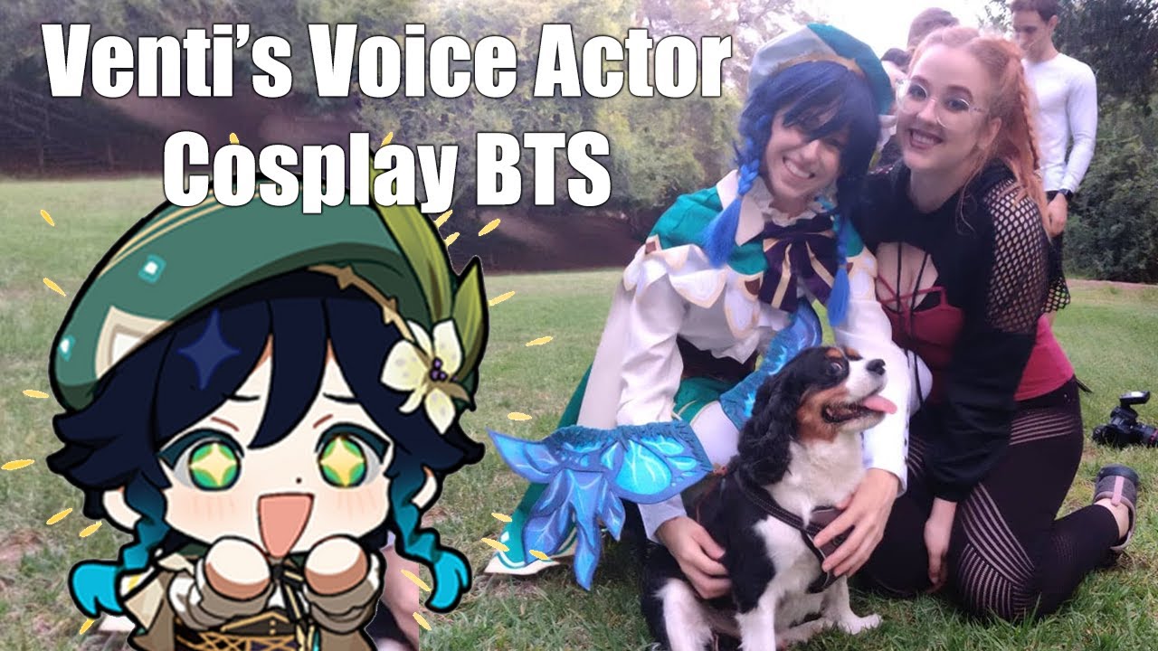 Venti's Voice Actor Cosplay BTS | Erika Harlacher