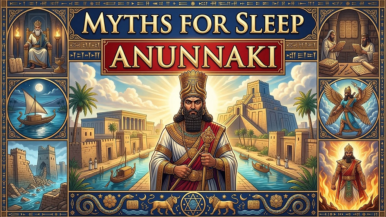 Sumerian Myths For Sleep: The ENTIRE Story of The Anunnaki (Who Ruled Before Kings?)