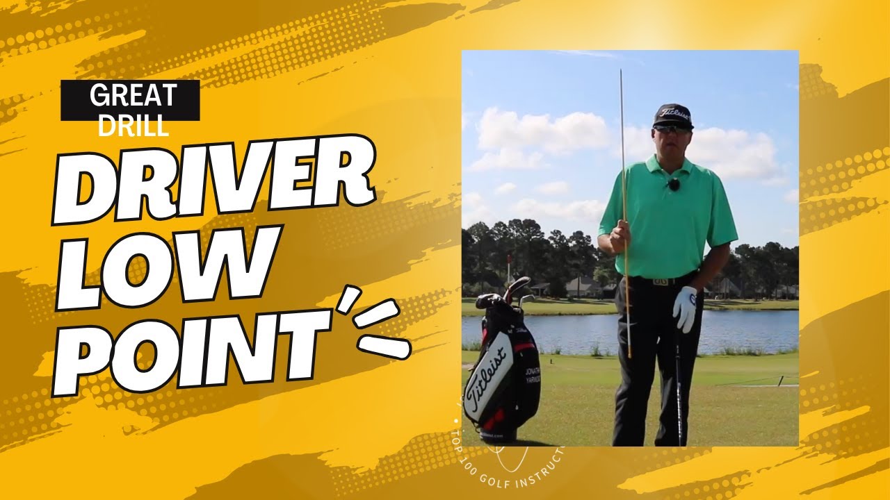 Driver low point control in golf