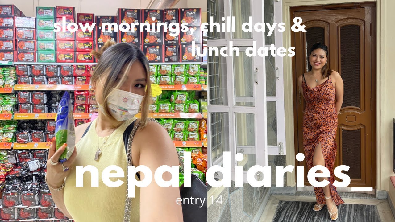nepal diaries🇳🇵Ep.14: chill days in Pokhara -slow mornings, good food & shopping in Mahendrapool ♡