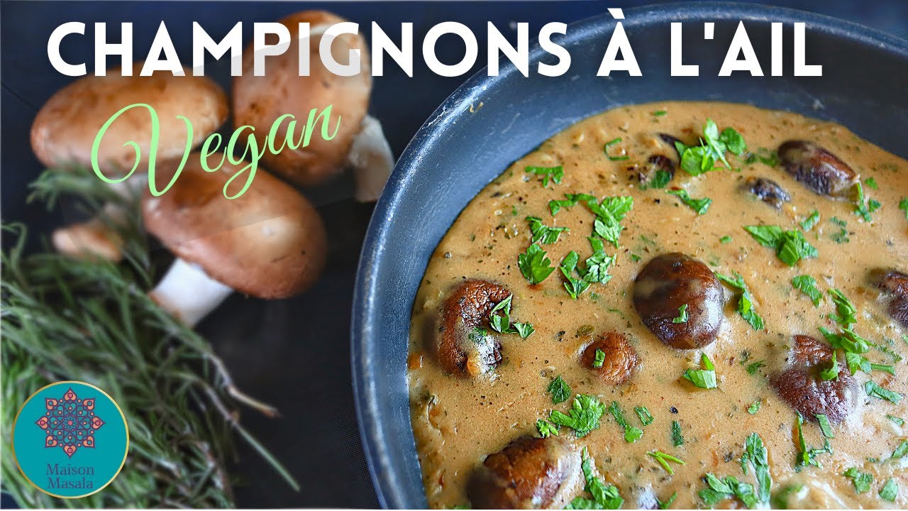 🌱🍄 Crème Végane aux Champignons et à l'Ail 🌿🧄